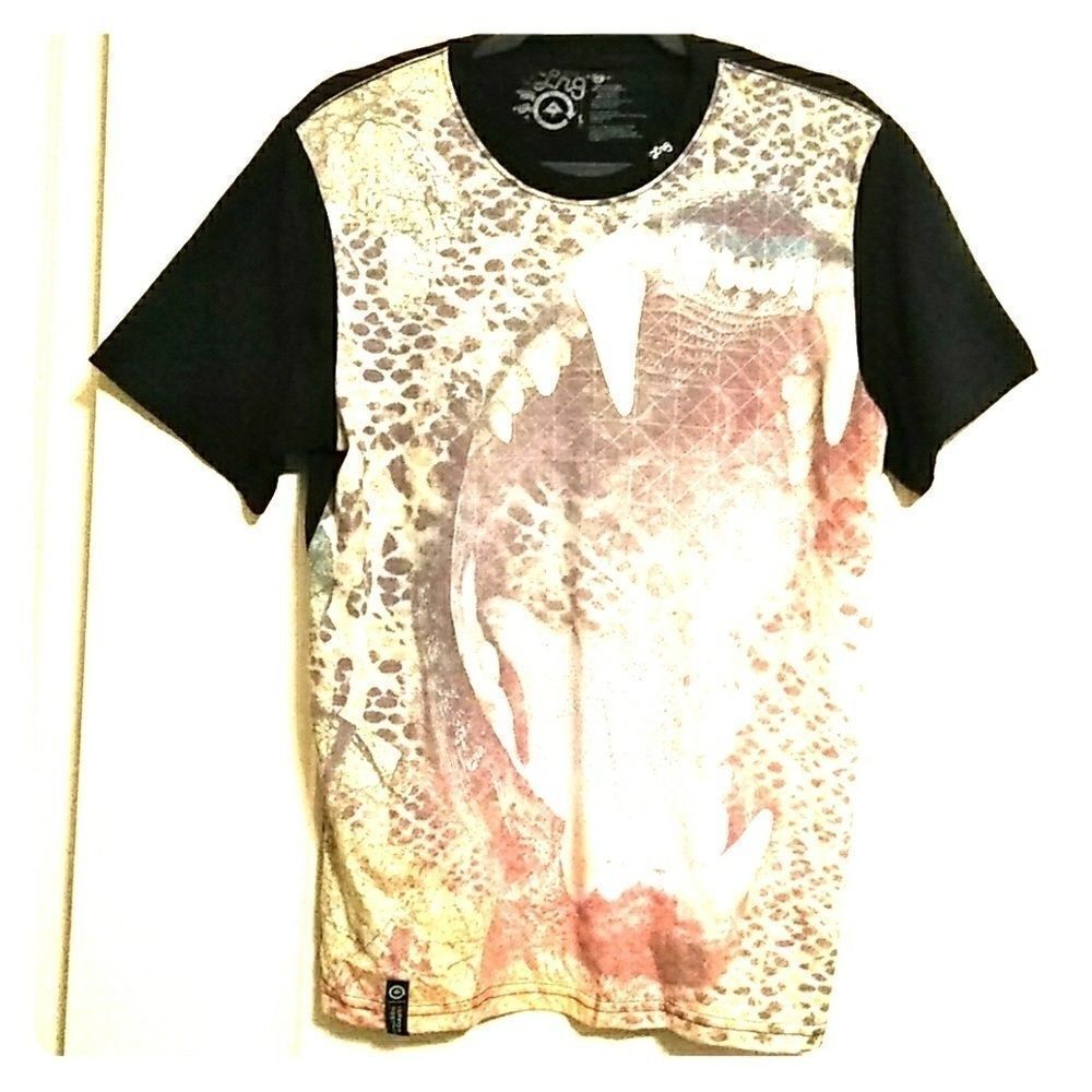 Lrg leopard tee